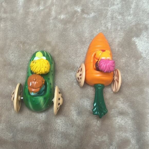 Vintage McDonald's Happy Meal Veggie Car Toys Fraggle Rock Boober Wembley Gobo - Picture 5 of 6